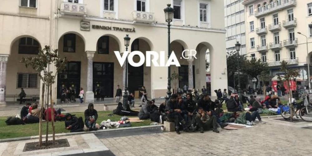 Ερώτηση Σπυράκη στην Κομισιόν για την κατάληψη από τους παράνομους μετανάστες της Αριστοτέλους στη Θεσσαλονίκη
